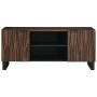 Unidades de TV Nogal 105 x 33 x 46 cm Madera contrachapada en Muebles TV | Comprar online en Foru.es