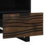 Unidades de TV Nogal 70 x 33 x 46 cm Madera contrachapada en Muebles TV | Comprar online en Foru.es