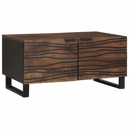 Mesa de Café Marrón y Negro 80 x 50 x 40 cm en Mesas de centro | Comprar online en Foru.es
