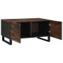 Mesa de Café Marrón y Negro 80 x 50 x 40 cm en Mesas de centro | Comprar online en Foru.es