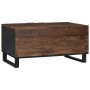Mesa de Café Marrón y Negro 80 x 50 x 40 cm en Mesas de centro | Comprar online en Foru.es