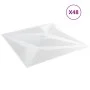 Paneles de pared 48 uds XPS estrella blanco 50x50 cm 12 m² von vidaXL, Wandverkleidung - Ref: Foro24-356933, Preis: 97,82 €, ...