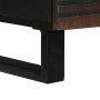 Mesa de Café con cajón Marrón y Negro 80 x 54 x 40 cm en Mesas de centro | Comprar online en Foru.es