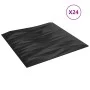 24 Stück XPS Wandpaneele aus schwarzem Stein 50x50 cm 6 m² von vidaXL, Wandverkleidung - Ref: Foro24-356941, Preis: 66,79 €, ...