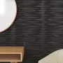 24 Stück XPS Wandpaneele aus schwarzem Stein 50x50 cm 6 m² von vidaXL, Wandverkleidung - Ref: Foro24-356941, Preis: 66,79 €, ...