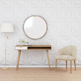 Paneles de pared 12 uds XPS estrella blanco 50x50 cm 3 m² de vidaXL, Recubrimiento de paredes - Ref: Foro24-356931, Precio: 3...
