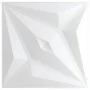Paneles de pared 12 uds XPS estrella blanco 50x50 cm 3 m² by vidaXL, Wall covering - Ref: Foro24-356931, Price: 38,93 €, Disc...