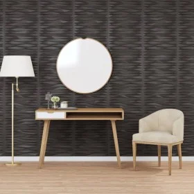 Wall panels 12 pcs XPS stone black 50x50 cm 3 m² by vidaXL, Wall covering - Ref: Foro24-356940, Price: 47,30 €, Discount: %