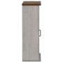 Armario colgante HALDEN con puerta corredera 49x22,5x70 cm pino en Armarios de cocina | Comprar online en Foru.es
