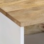 Mesa de centro de madera maciza de mango 80x50x40 cm en Mesas de centro | Comprar online en Foru.es