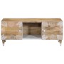 Mesa de centro de madera maciza mango 100x54x40 cm en Mesas de centro | Comprar online en Foru.es