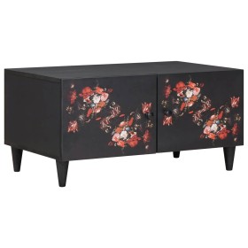 Mesa de Café Multicolor 80 x 50 x 40 cm Madera de mango maciza en Mesas de centro | Comprar online en Foru.es