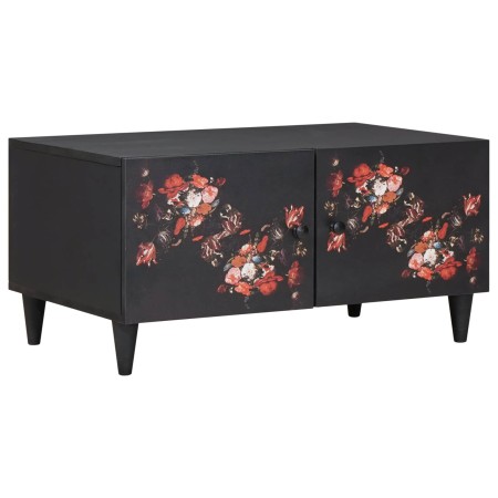 Mesa de Café Multicolor 80 x 50 x 40 cm Madera de mango maciza en Mesas de centro | Comprar online en Foru.es