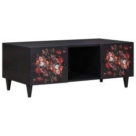 Mesa de Café Multicolor 100 x 54 x 40 cm Madera de mango maciza en Mesas de centro | Comprar online en Foru.es