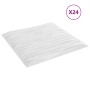 Paneles de pared 24 uds XPS piedra blanco 50x50 cm 6 m² de vidaXL, Recubrimiento de paredes - Ref: Foro24-356938, Precio: 58,...
