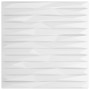 Paneles de pared 24 uds XPS piedra blanco 50x50 cm 6 m² de vidaXL, Recubrimiento de paredes - Ref: Foro24-356938, Precio: 58,...