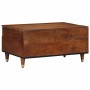 Mesa de Café Marrón miel 80 x 54 x 40 cm Madera de mango maciza en Mesas de centro | Comprar online en Foru.es