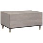 Mesa de Café Gris 80 x 50 x 40 cm Madera de mango maciza en Mesas de centro | Comprar online en Foru.es