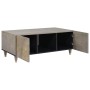 Mesa de Café Gris 100 x 54 x 40 cm Madera de mango maciza en Mesas de centro | Comprar online en Foru.es