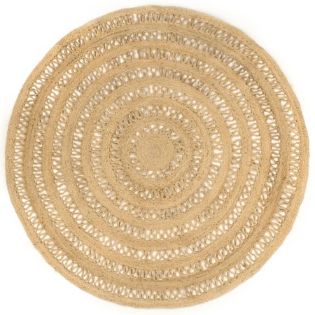Alfombra hecha a mano de yute trenzado 240 cm de vidaXL, Alfombras - Ref: Foro24-343613, Precio: 138,27 €, Descuento: %