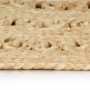 Alfombra hecha a mano de yute trenzado 240 cm de vidaXL, Alfombras - Ref: Foro24-343613, Precio: 138,27 €, Descuento: %