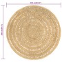 Alfombra hecha a mano de yute trenzado 240 cm de vidaXL, Alfombras - Ref: Foro24-343613, Precio: 138,27 €, Descuento: %