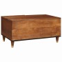 Mesa de Café 80 x 50 x 40 cm Madera de mango maciza en Mesas de centro | Comprar online en Foru.es