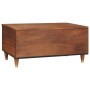 Mesa de Café con cajón 80 x 54 x 40 cm Madera de mango maciza en Mesas de centro | Comprar online en Foru.es