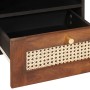 Mesa de Café con cajón 80 x 54 x 40 cm Madera de mango maciza en Mesas de centro | Comprar online en Foru.es