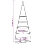 Árbol de Navidad para decoración metal negro 150 cm en Decoración Festiva y Estacional | Comprar online en Foru.es