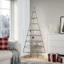 Árbol de Navidad para decoración metal negro 180 cm en Decoración Festiva y Estacional | Comprar online en Foru.es