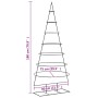 Árbol de Navidad para decoración metal negro 180 cm en Decoración Festiva y Estacional | Comprar online en Foru.es