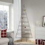 Árbol de Navidad para decoración metal negro 210 cm en Decoración Festiva y Estacional | Comprar online en Foru.es