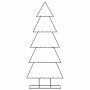 Árbol de Navidad para decoración metal negro 150 cm en Decoración Festiva y Estacional | Comprar online en Foru.es