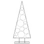 Árbol de Navidad para decoración metal negro 150 cm en Decoración Festiva y Estacional | Comprar online en Foru.es