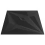 Paneles de pared 48 uds XPS estrella negro 50x50 cm 12 m² de vidaXL, Recubrimiento de paredes - Ref: Foro24-356936, Precio: 1...