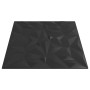 Paneles de pared 12 uds XPS amatista negro 50x50 cm 3 m² de vidaXL, Recubrimiento de paredes - Ref: Foro24-356946, Precio: 47...