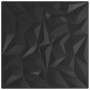 Paneles de pared 12 uds XPS amatista negro 50x50 cm 3 m² de vidaXL, Recubrimiento de paredes - Ref: Foro24-356946, Precio: 47...