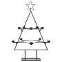 Árbol de Navidad para decoración metal negro 75 cm en Decoración Festiva y Estacional | Comprar online en Foru.es