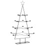 Árbol de Navidad para decoración metal negro 140 cm en Decoración Festiva y Estacional | Comprar online en Foru.es