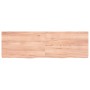 Estante pared madera roble tratada marrón claro 160x50x(2-6) cm de vidaXL, Estantes y estanterías - Ref: Foro24-363713, Preci...