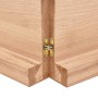 Estante pared madera roble tratada marrón claro 160x50x(2-6) cm de vidaXL, Estantes y estanterías - Ref: Foro24-363713, Preci...