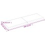 Estante pared madera roble tratada marrón claro 160x50x(2-6) cm de vidaXL, Estantes y estanterías - Ref: Foro24-363713, Preci...