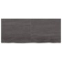 Estante pared madera roble tratada marrón oscuro 120x50x(2-6)cm de vidaXL, Estantes y estanterías - Ref: Foro24-363817, Preci...