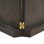 Estante pared madera roble tratada marrón oscuro 120x50x(2-6)cm de vidaXL, Estantes y estanterías - Ref: Foro24-363817, Preci...