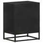 Mesita de noche de madera de mango rugosa 40x30x50 cm de vidaXL, Mesitas de noche - Ref: Foro24-323146, Precio: 97,48 €, Desc...