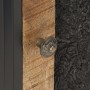 Mesita de noche de madera de mango rugosa 40x30x50 cm de vidaXL, Mesitas de noche - Ref: Foro24-323146, Precio: 97,48 €, Desc...