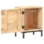 Mesita de noche de madera maciza de mango 40x30x51 cm de vidaXL, Mesitas de noche - Ref: Foro24-320225, Precio: 53,25 €, Desc...