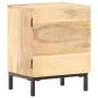 Mesita de noche de madera maciza de mango 40x30x51 cm de vidaXL, Mesitas de noche - Ref: Foro24-320225, Precio: 53,25 €, Desc...
