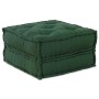 Sofá modular de tela verde 70x70x36 cm en Decoración | Comprar online en Foru.es